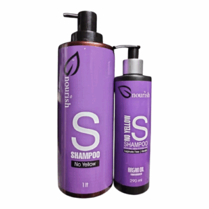 Nourish NO YELLOW Sulfate Free Shampoo - 1L & 290ml