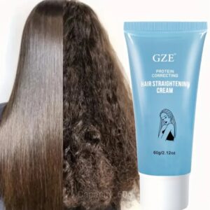 GZE Protein Hair Straightening & Moisturizing Cream - 60g