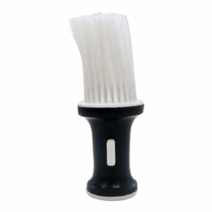 White Plastic Hair Salon Neck Duster Refillable Powder Brush