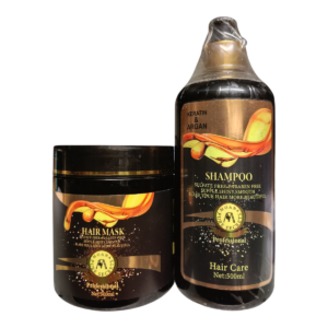 KERATIN & ARGAN Sulfate free Shampoo and Hair Mask - 500ml