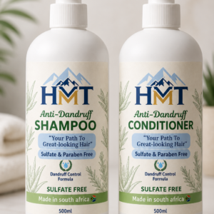 HMT Sulfate Free Anti-dandruff Shampoo & Conditioner - 500ml